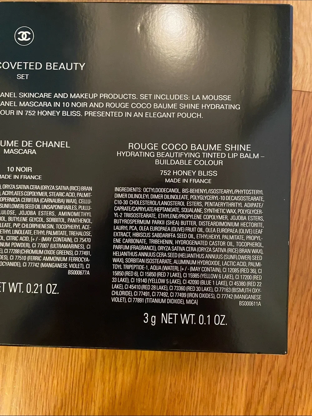 Limited edition CHANEL Most Coveted beauty set.